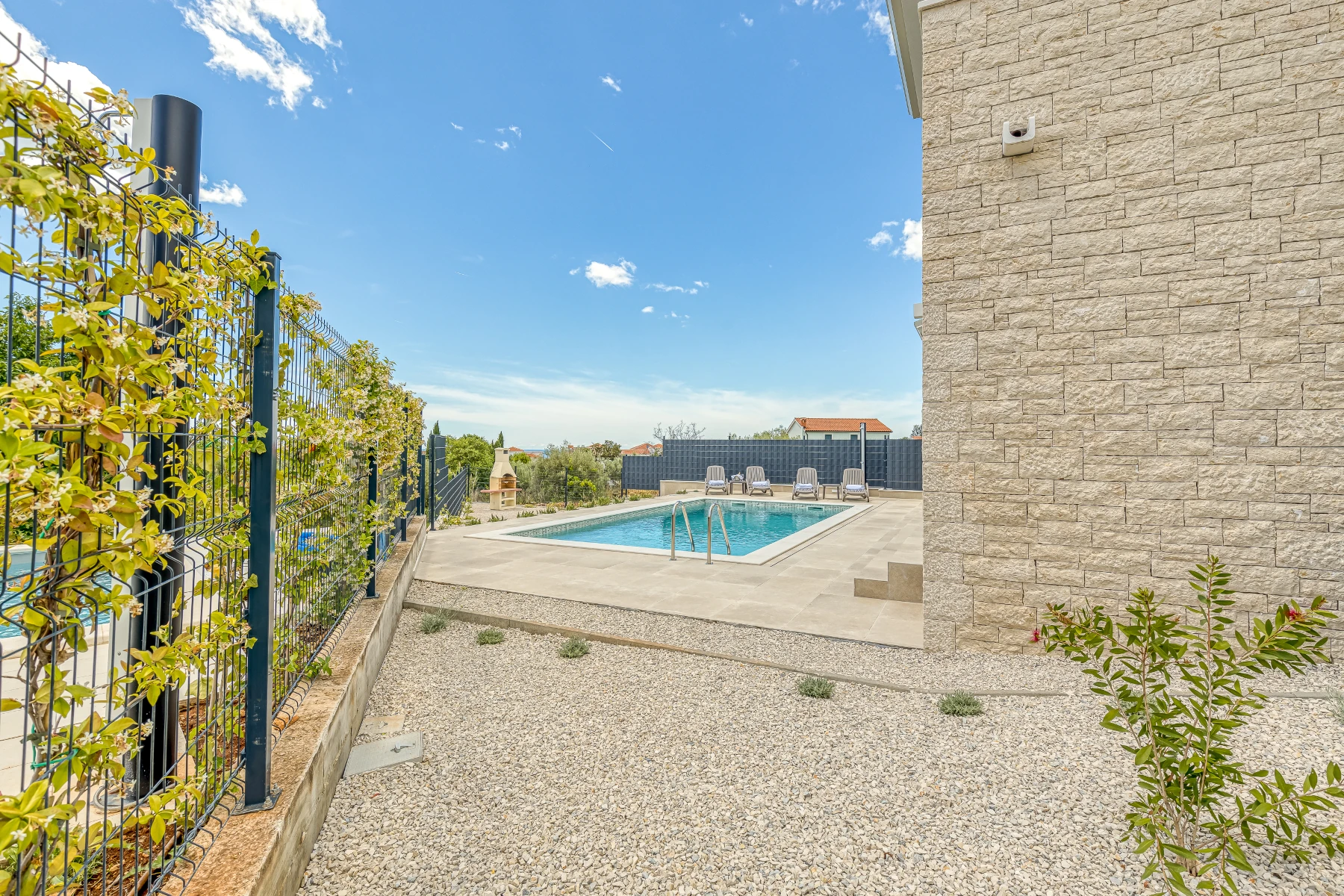 Pool area